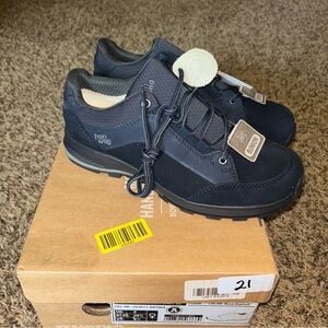Hanwag Women’s Banks Low Bunion Lady LL Navy Blue Asphalt Size 8.5 US 39.5 Euro